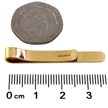 9ct gold 2.3g Tie Clip